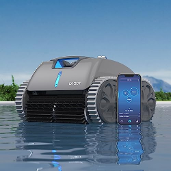 40% descuento Robot de Piscina con APP, 15.000 mAh Limpiafondos Piscina