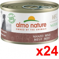 Chollo - Almo Nature HFC Natural Buey para Perros 95g (Pack de 24)