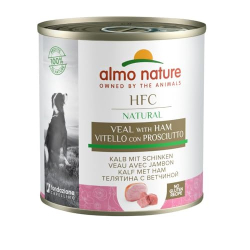 Chollo - Almo Nature HFC Ternera y Jamón Lata 145g (Pack de 24)