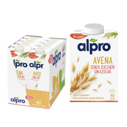 Chollo - Alpro Bebida de Avena Brik 500ml (Pack de 8)