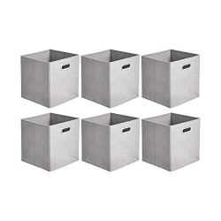 Amazon Basics Caja de Almacenamiento (Pack de 6) | 34ZFP00076