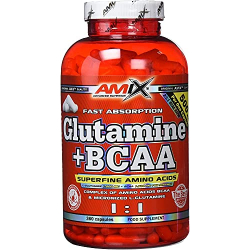 Chollo - AMIX Glutamine + BCAA 360 cápsulas