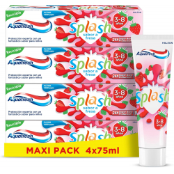 Chollo - Aquafresh Splash 75ml (Pack de 4)