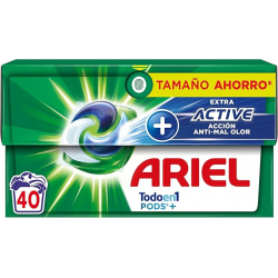 Ariel Pods Active 40 cápsulas