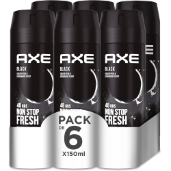 Chollo - Axe Black Bodyspray 150ml (Pack de 6)