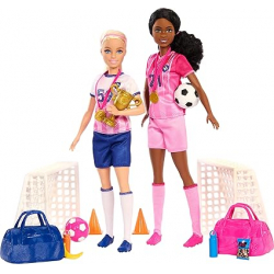 Chollo - Barbie Set de Fútbol con 2 Muñecas | Mattel HRG88