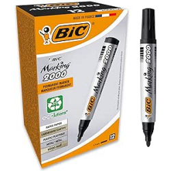 BIC Marking 2000 ECOlutions Permanent Marker (Pack de 12) | ‎8209153