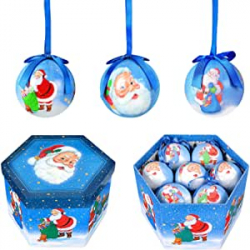 Chollo - Set de 14 Bolas de Navidad Papá Noel Yileey