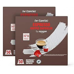 Chollo - by Amazon Cápsulas Espresso 50 uds (Pack de 2)