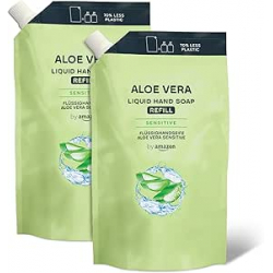 Chollo - by Amazon Recambio de Jabón Líquido de Manos Aloe Vera 1L (Pack de 2)