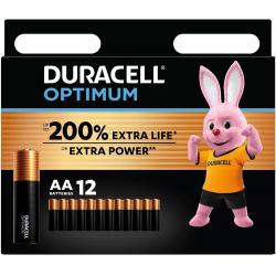 Chollo - Duracell Optimum AA 12-Pack