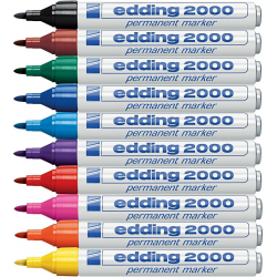 edding 2000 C Permanent Marker [Set de 10]