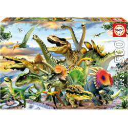 Educa Puzzle Dinosaurios 500 piezas | 17961