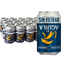 Chollo - El Aguila Especial Sin Filtrar Lata 33cl (Pack de 24)