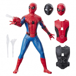 Figura Spiderman con Traje Lanzaredes y Sonidos (33cm)