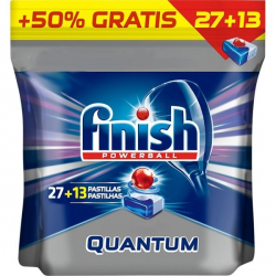 Chollo - Finish PowerBall Quantum detergente lavavajillas en pastillas 40 Unidades
