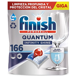 FINISH detergente lavavajillas Powerball Ultimate All in 1 limón tecnología  activelift bolsa 45 pastillas