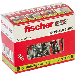 Chollo - fischer Tacos DuoPower 6x30 + Tornillos 50 uds | ‎535453