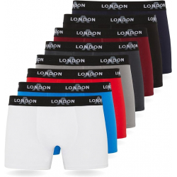 FM London Fitted Hipster Boxers (Pack de 8)