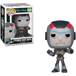 Funko Pop Rick & Morty Purge Suit Rick