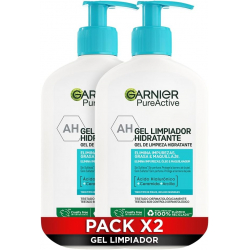 Chollo - Garnier Pure Active Gel Limpiador Hidratante 250ml (Pack de 2)