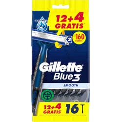 Gillette Blue3 Smooth (Pack de 16)