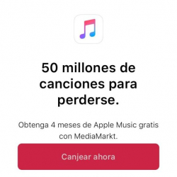 Chollo - Gratis Apple Music (4 meses)