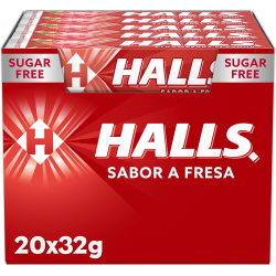 Chollo - HALLS Fresa Stick 32g (Pack de 20)