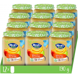 Chollo - Hero Baby Tarrito Selección de Tres Frutas 190g (Pack de 12)