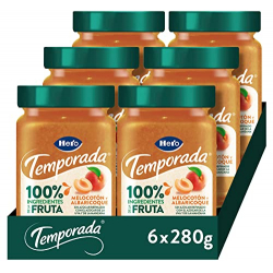 Chollo - Hero Temporada Mermelada Melocotón y Albaricoque Tarro 280g (Pack de 6)