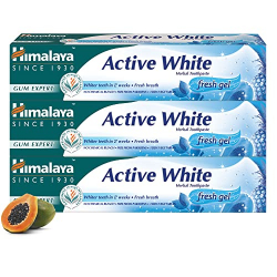 Himalaya Active White Fresh Gel 75ml (Pack de 3)