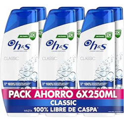 Chollo - H&S Classic Champú Anticaspa 250ml (Pack de 6)