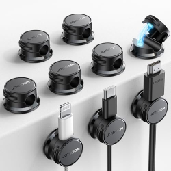 Chollo - JOYROOM Clip Magnético Organizador de Cables (Pack de 9)