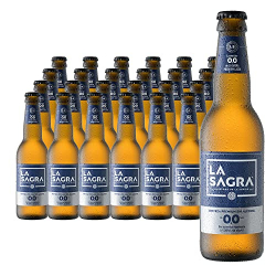 Chollo - LA SAGRA 0,0 Botella 330ml (Pack de 24)