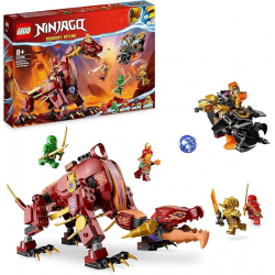 Chollo - LEGO Ninjago Dragón de Lava Transformable de Heatwave | 71793