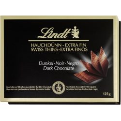 Chollo - Lindt Swiss Thins Negro 125g (Pack de 3)