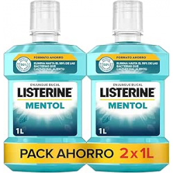 Chollo - Listerine Mentol 1L (Pack de 2)