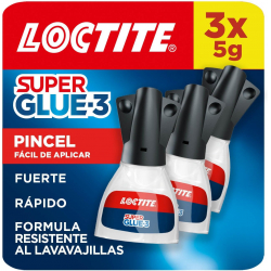 Chollo - LOCTITE Super Glue-3 Líquido Pincel 5g (Pack de 3)