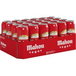 Chollo - Mahou Cinco Estrellas Lata 50cl (Pack de 24)