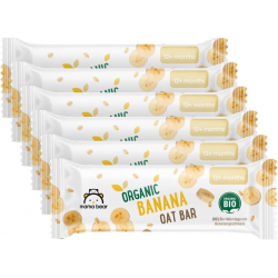 Chollo - Mama Bear Organic Bana Oat Bar 20g (Pack de 6)