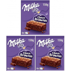Milka Choco Brownie 150g (Pack de 3)