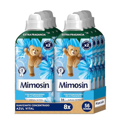 Chollo - Mimosín Azul Vital 56 lavados (Pack de 8)