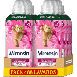 Mimosín Suavizante Concentrado Frescor Floral 56 lavados​ (Pack de 8)