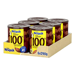 Chollo - Nesquik Puro 100% Cacao Natural Bote 290g (Pack de 6)