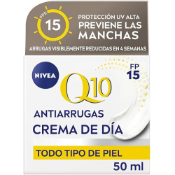 NIVEA Q10 Power Antiarrugas Crema de Día Firmeza SPF15 50ml