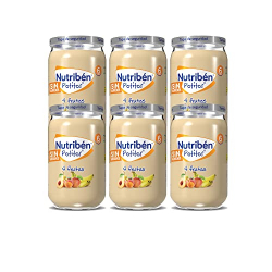 Chollo - Nutribén Potitos 4 Frutas Tarro 235g (Pack de 6)