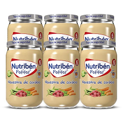 Chollo - Nutribén Potitos de Menestra De Cordero Tarro 235g (Pack de 6)