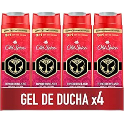 Chollo - Old Spice Rockstar Tomorrowland Gel de Ducha 400ml (Pack de 4)