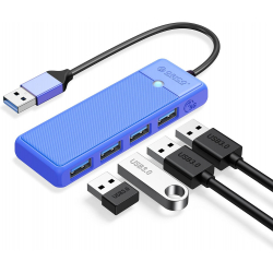 Chollo - ORICO PW Series 4-Port USB3.0 Hub | PAPW4A-U3-015-BL