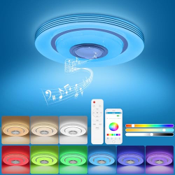 Chollo - OTREN Ceiling Light 36W RGBW Bluetooth 30cm